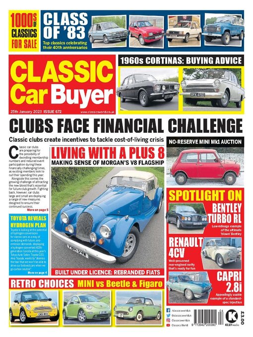 Kelsey Publishing Ltd作のClassic Car Buyerの作品詳細 - 貸出可能